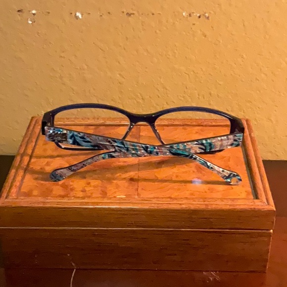 Lily Pulitzer Blue Harper BL 52016-130 Eyeglasses - Picture 3 of 8